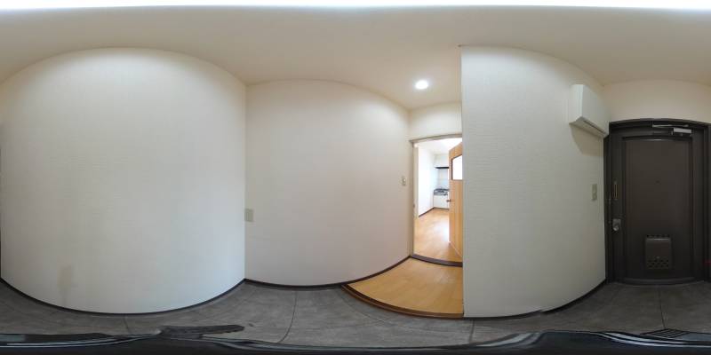 パノラマ画像玄関