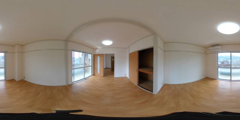 パノラマ画像洋室