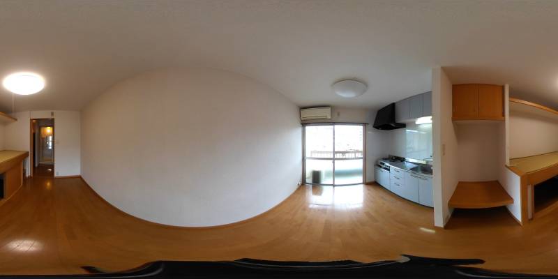 パノラマ画像洋室