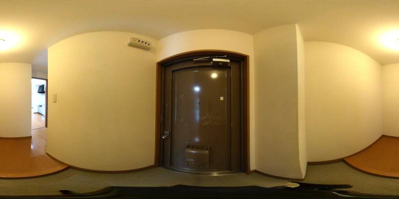 パノラマ画像玄関