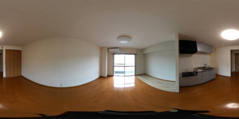 パノラマ画像洋室