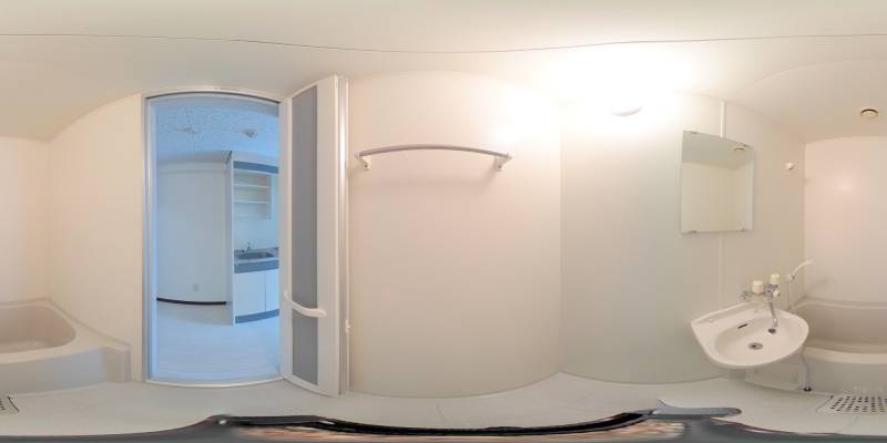 パノラマ画像洗面所