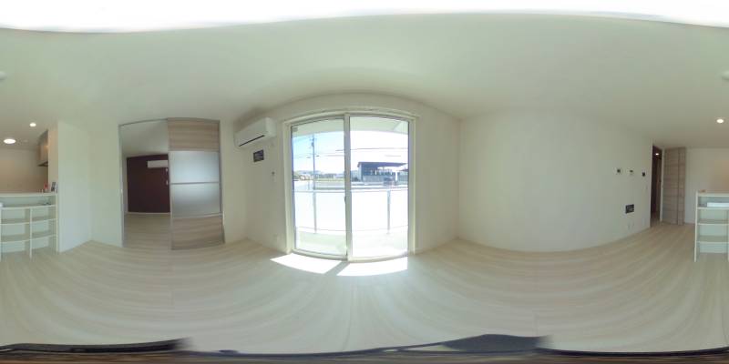 パノラマ画像リビング