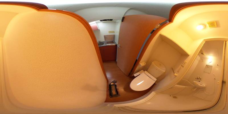 パノラマ画像トイレ