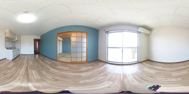 パノラマ画像リビング