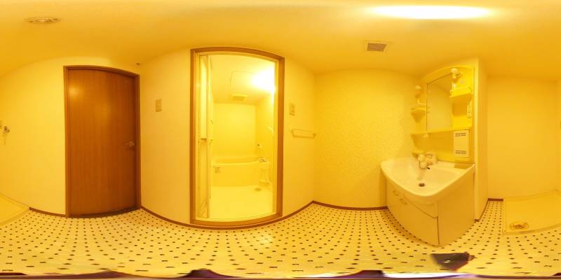 パノラマ画像洗面所