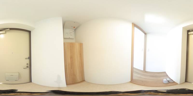 パノラマ画像玄関