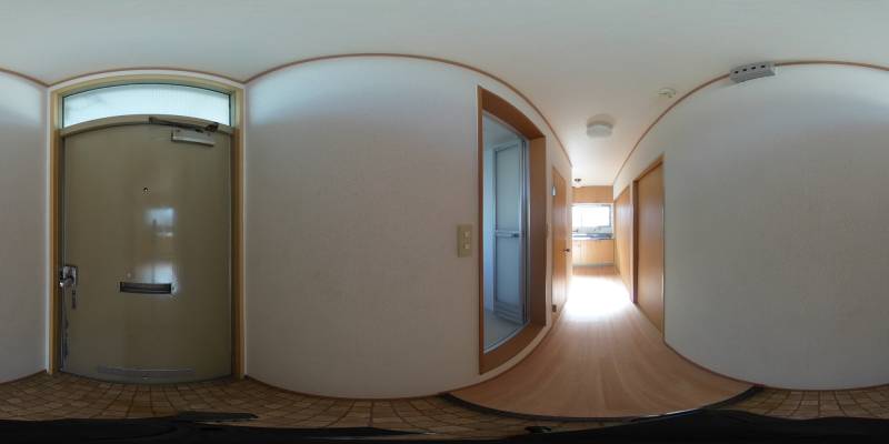 パノラマ画像玄関