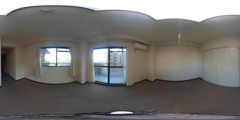 パノラマ画像洋室