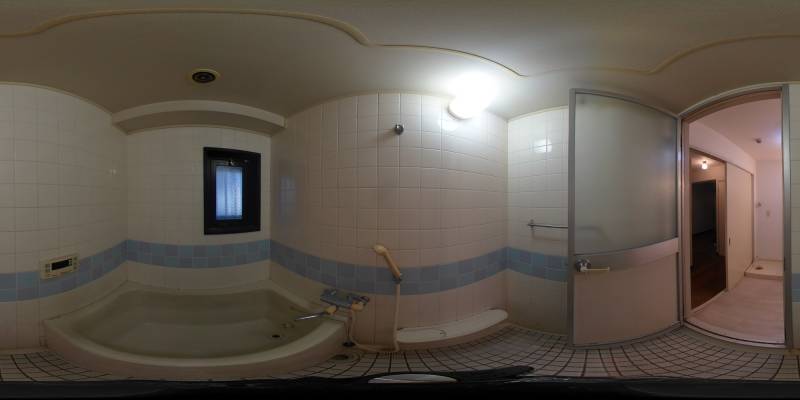 パノラマ画像バスルーム