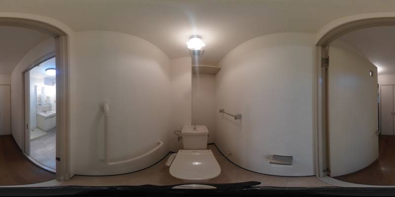 パノラマ画像トイレ