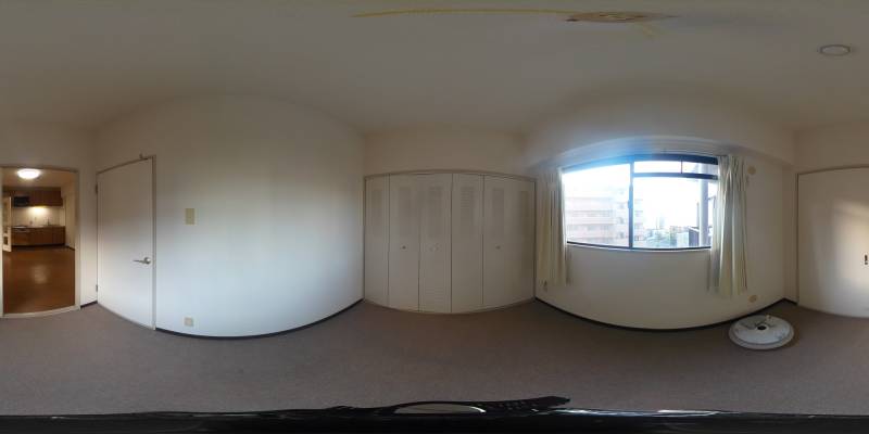 パノラマ画像洋室