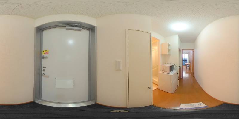 パノラマ画像玄関