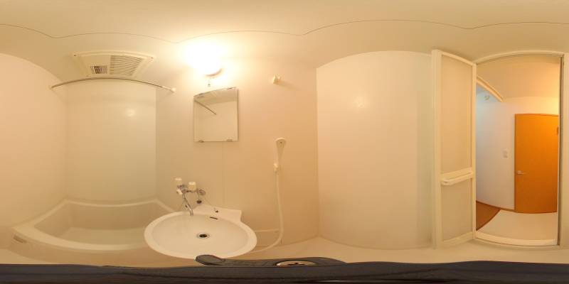 パノラマ画像バスルーム