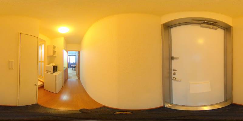 パノラマ画像玄関