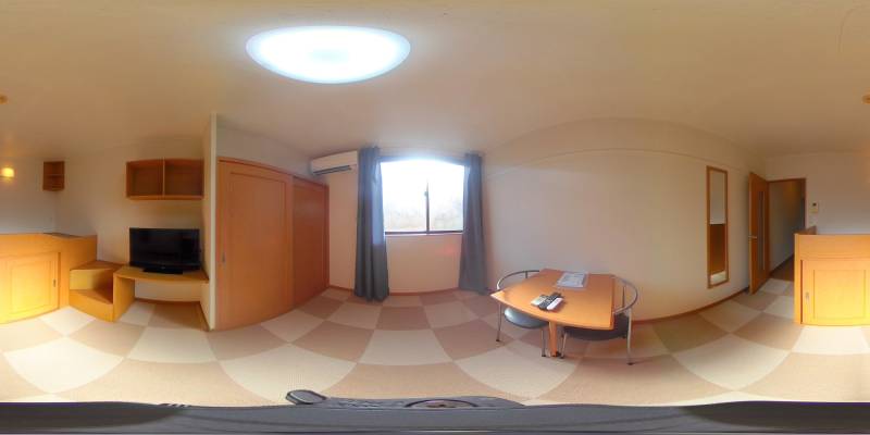 パノラマ画像洋室