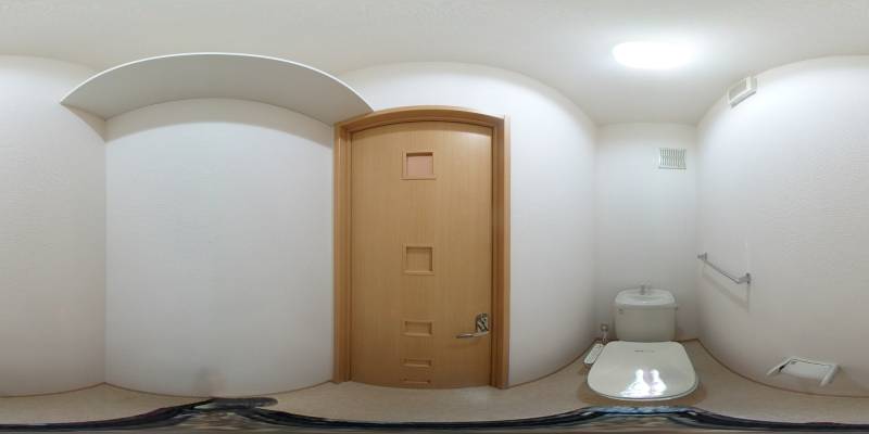 パノラマ画像トイレ