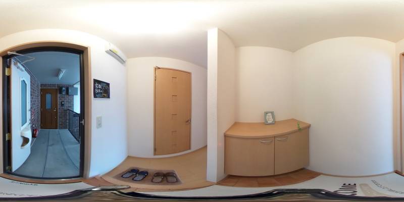 パノラマ画像玄関