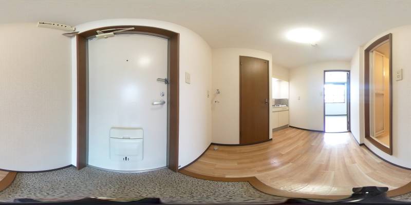 パノラマ画像玄関