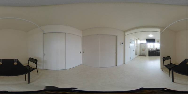 パノラマ画像リビング