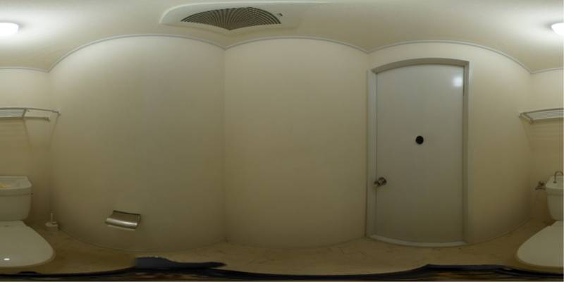 パノラマ画像トイレ