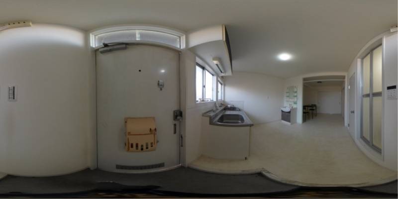 パノラマ画像玄関