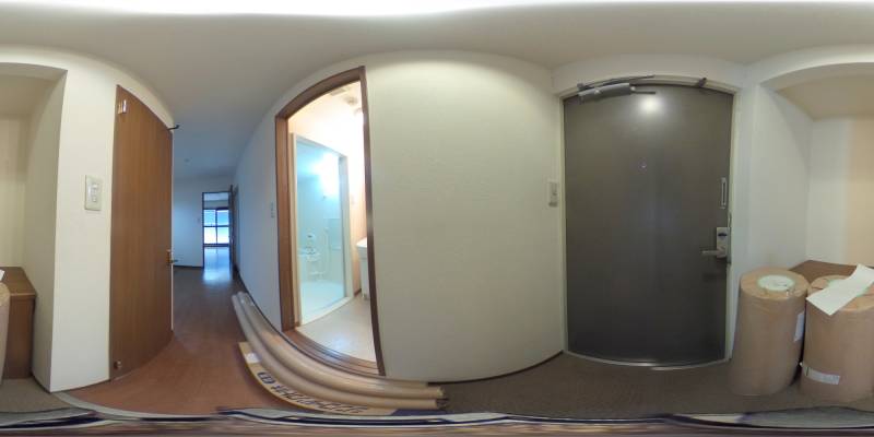 パノラマ画像玄関