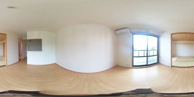 パノラマ画像リビング