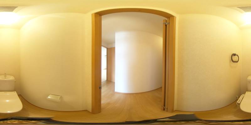 パノラマ画像トイレ