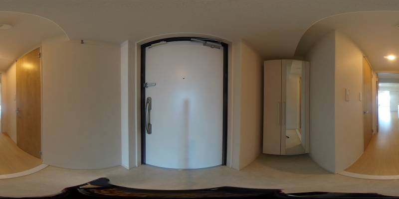 パノラマ画像玄関