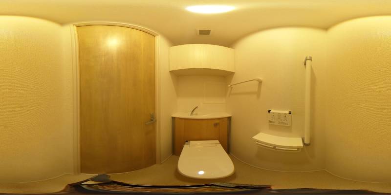 パノラマ画像トイレ