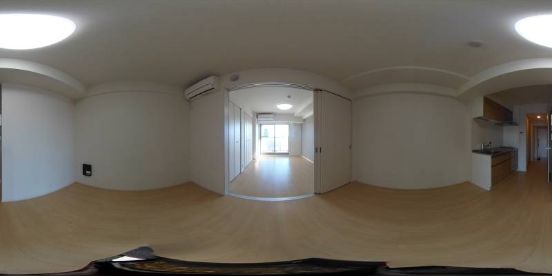 パノラマ画像洋室