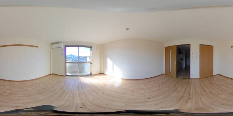 パノラマ画像洋室