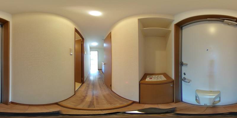 パノラマ画像玄関