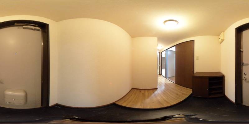 パノラマ画像玄関