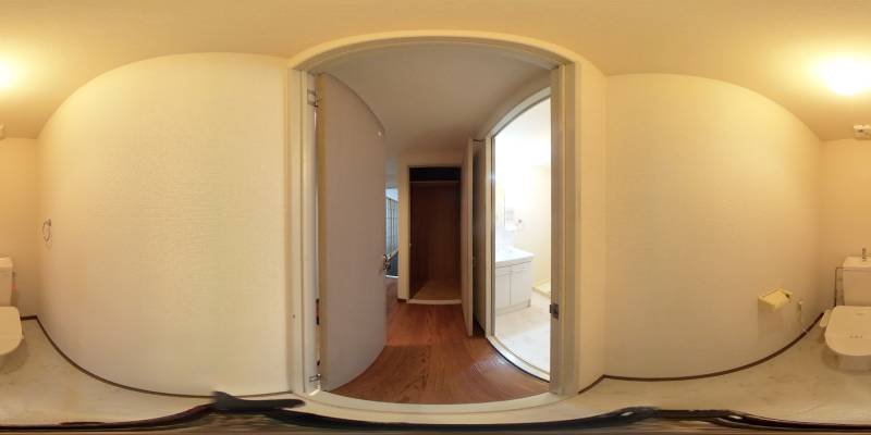 パノラマ画像トイレ