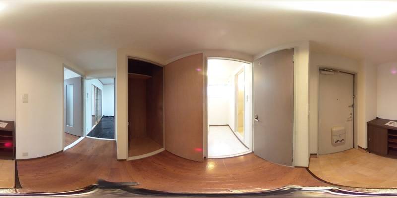 パノラマ画像玄関