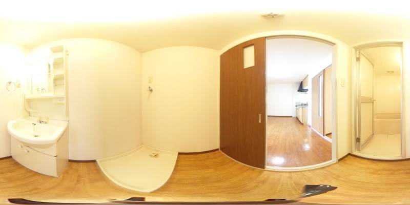 パノラマ画像洗面所