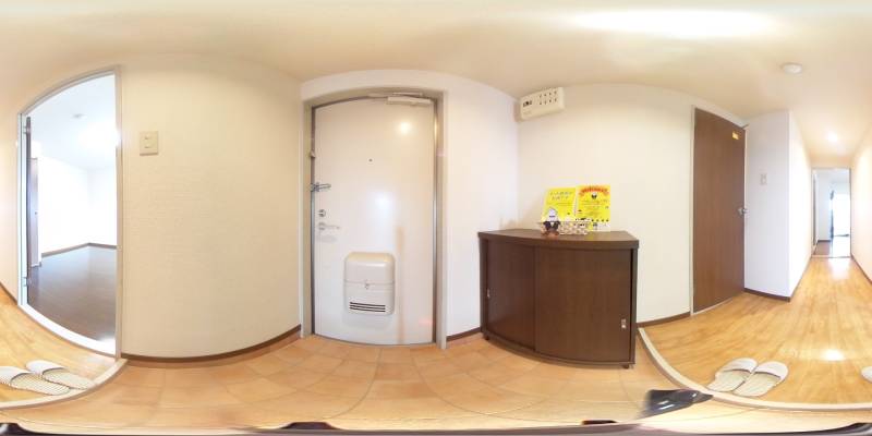 パノラマ画像玄関