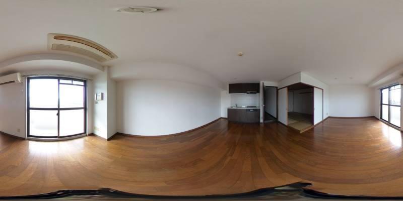 パノラマ画像リビング