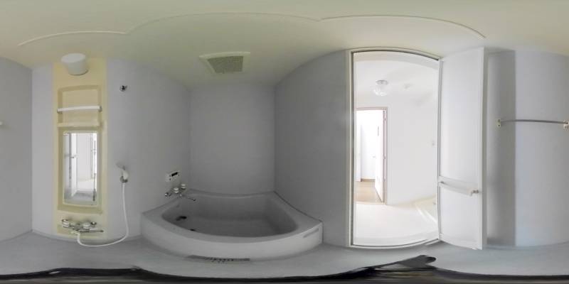 パノラマ画像バスルーム