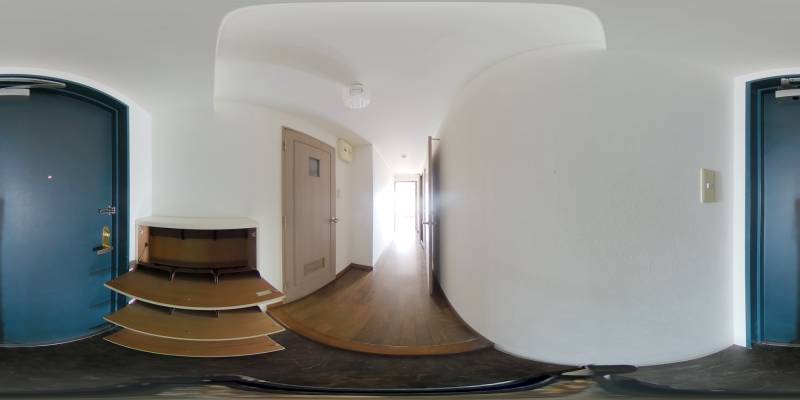 パノラマ画像玄関