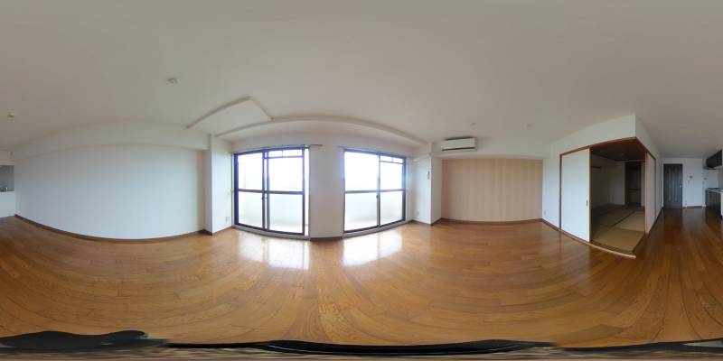 パノラマ画像リビング