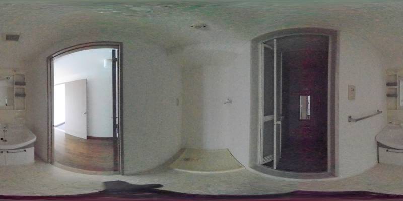 パノラマ画像洗面所