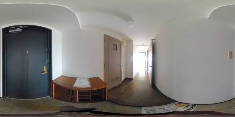 パノラマ画像玄関