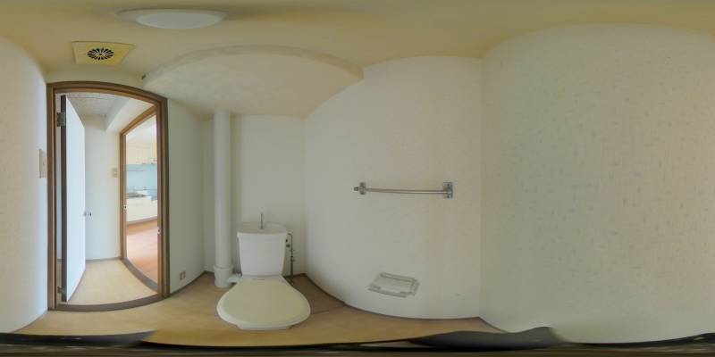 パノラマ画像トイレ