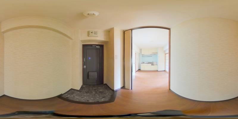 パノラマ画像玄関