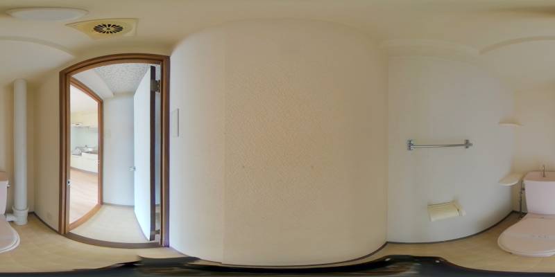 パノラマ画像トイレ