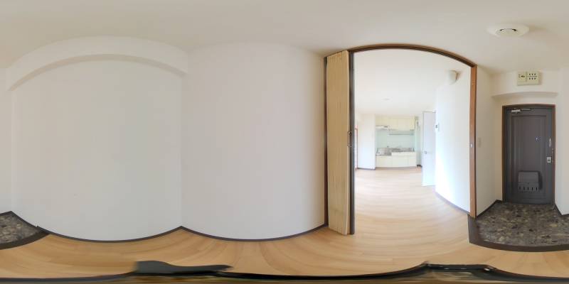 パノラマ画像玄関