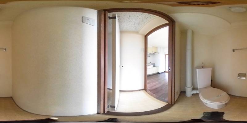 パノラマ画像トイレ